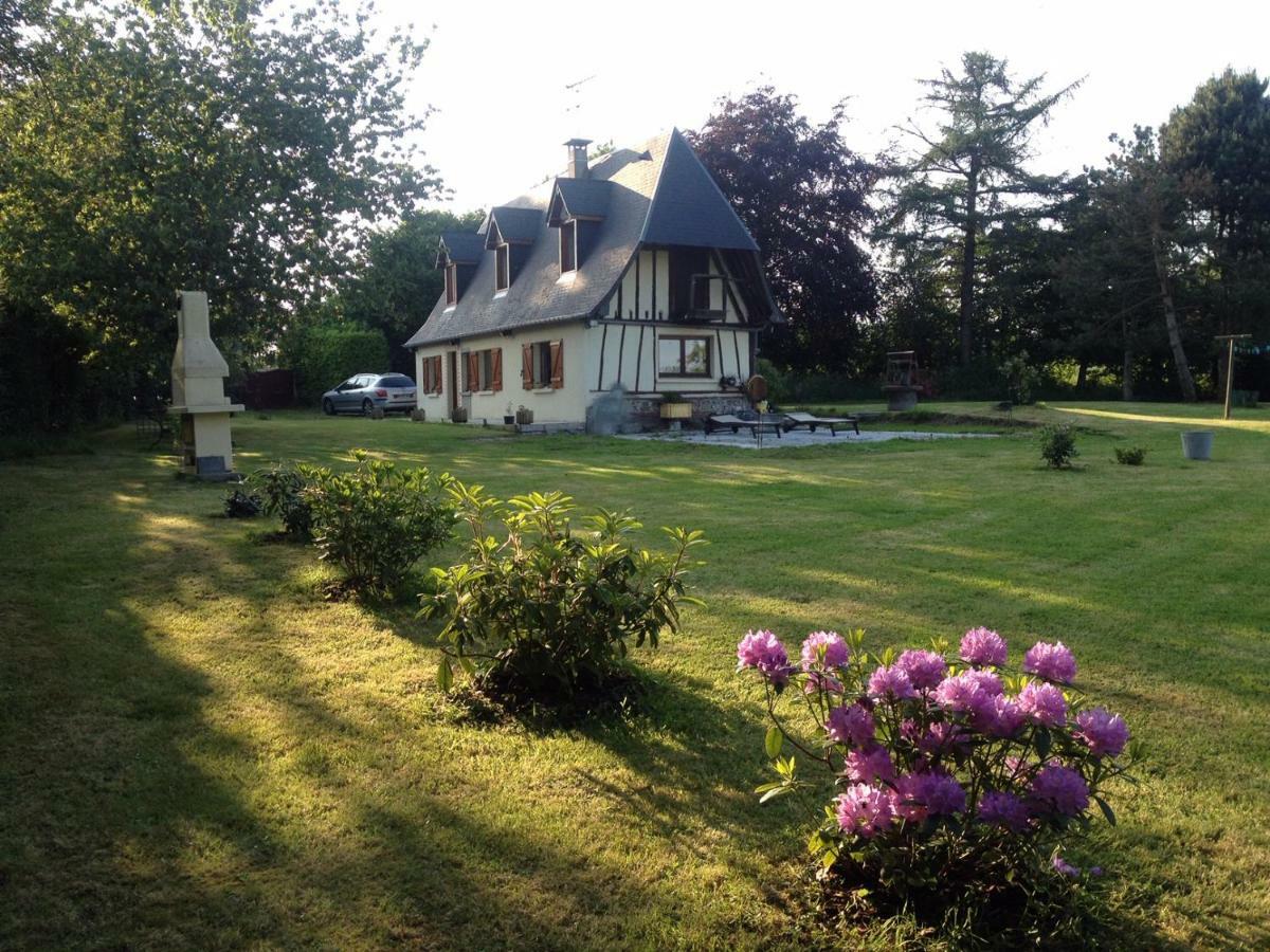 Charmante Chambre Privee Dans Veritable Maison Normande - Check In Tardif Ou Late Ok Sainte-Croix-sur-Aizier エクステリア 写真